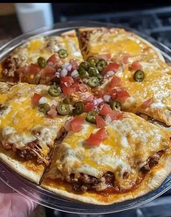 Delicious Mexican Pizza
