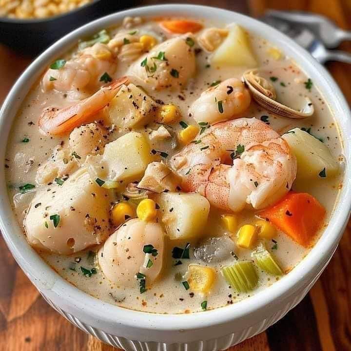Delicious Seafood Chowder