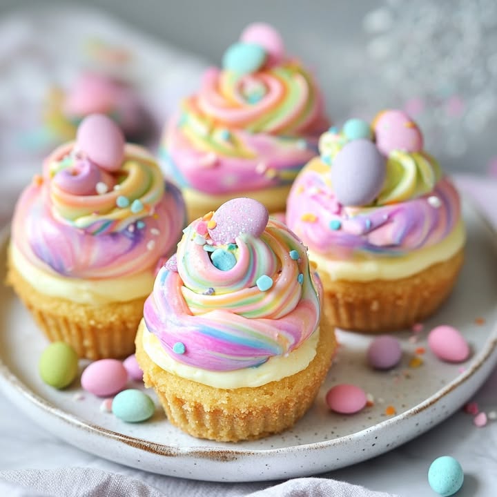 Easter Mini Cheesecakes
