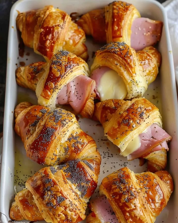 Ham Cheese Croissants