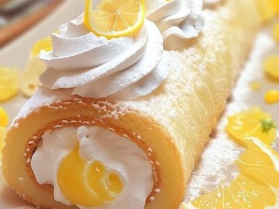 Lemon Cream Roll: Best Recipe for a Tangy Delight
