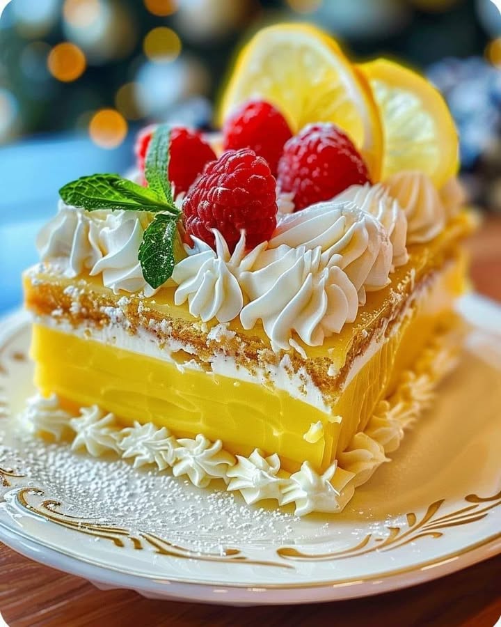 Lemon Custard Delight