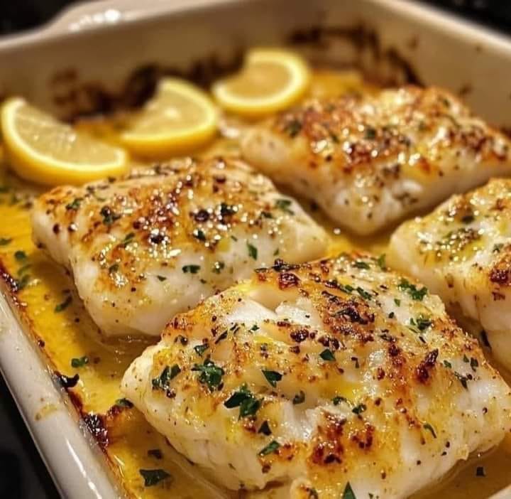 Lemon Garlic Cod