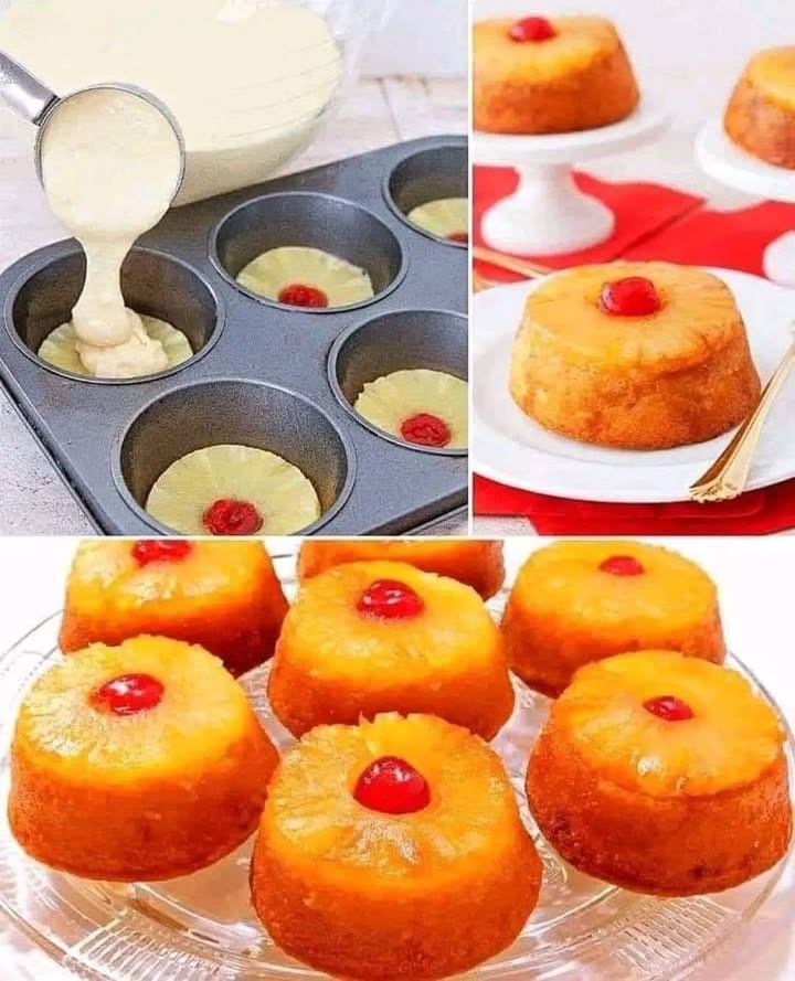 Pineapple Upside-Down Minis