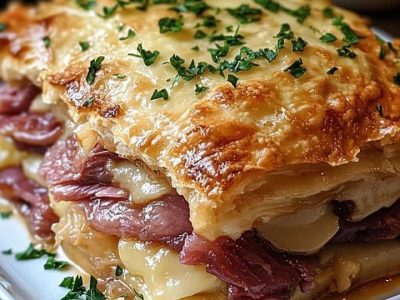 Reuben Puff Pastry Recipe: Easy & Savory Delight