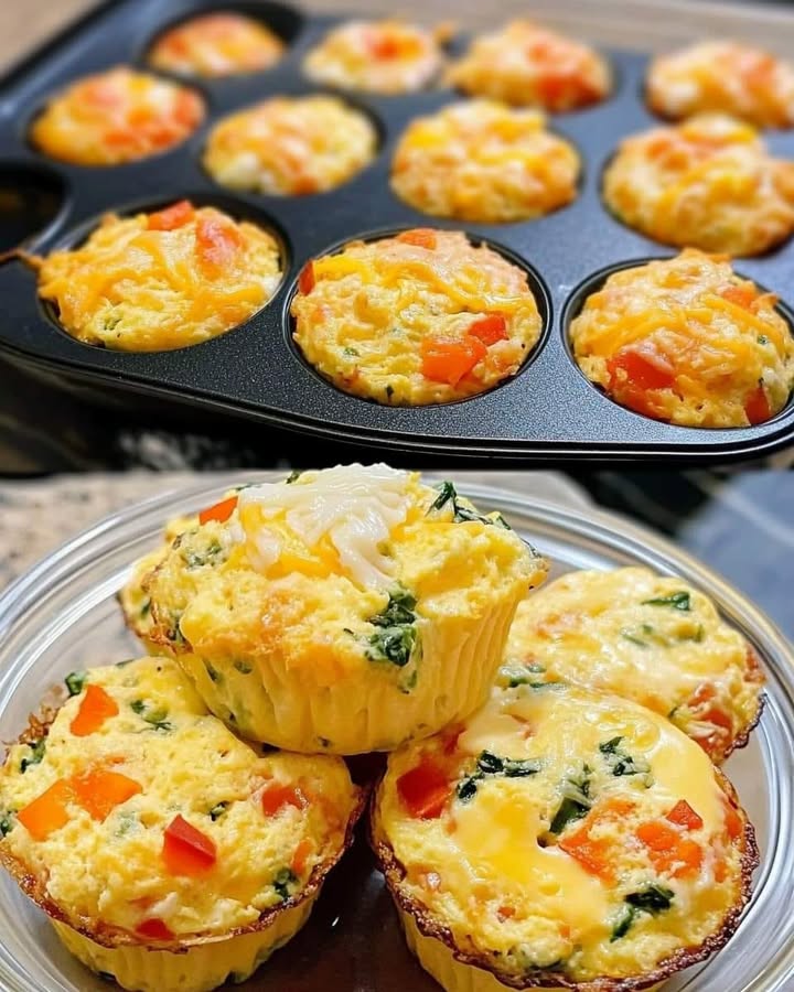 Veggie Cheese Muffins