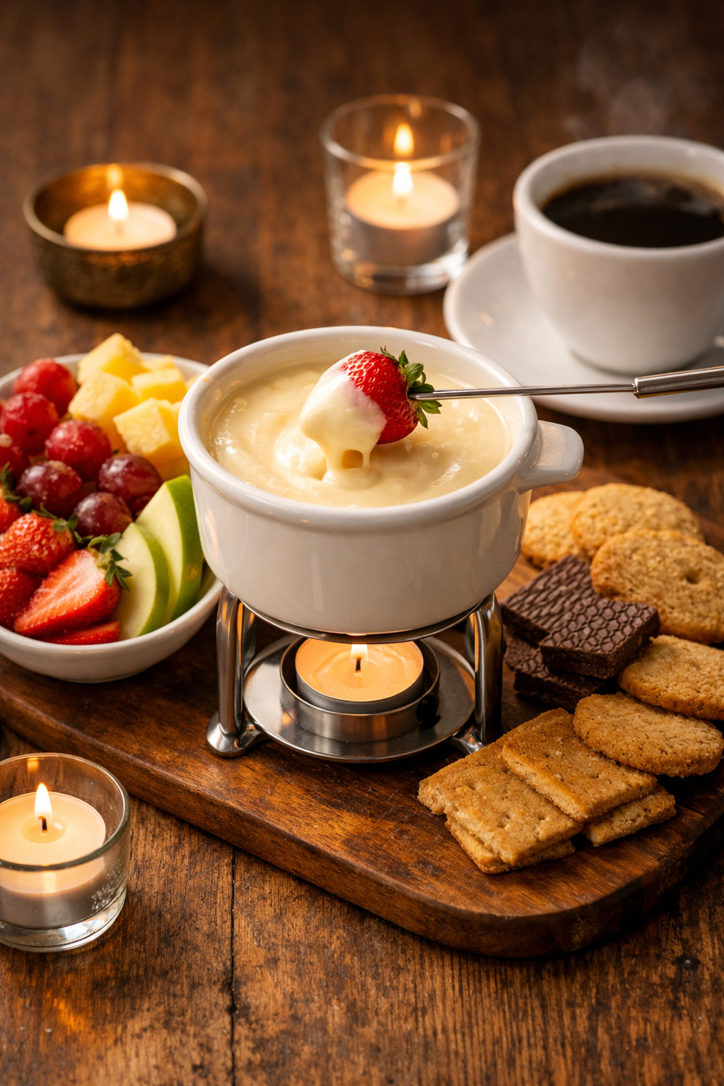 cheesecake fondue