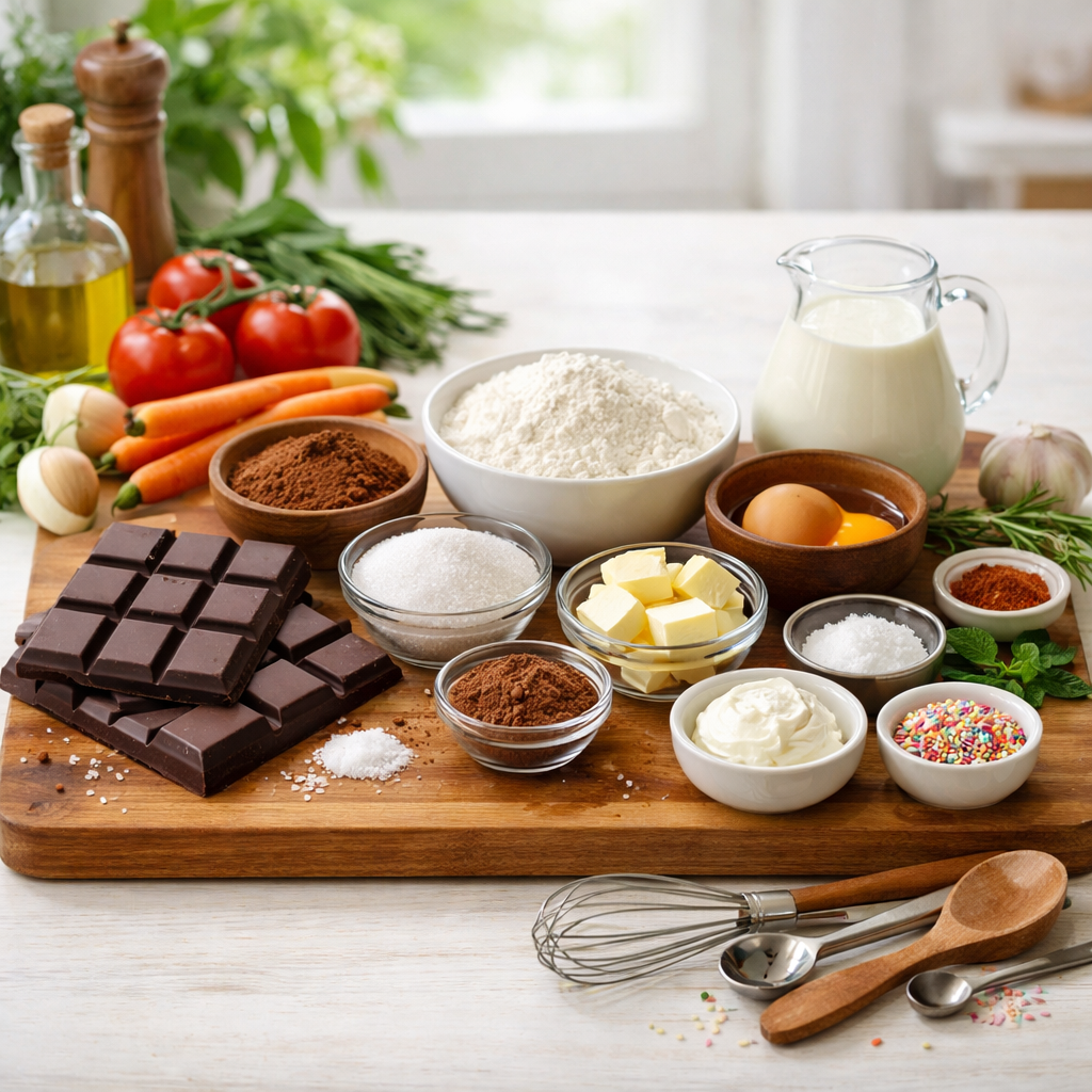 Easy Halloween Chocolate Cake Recipe from Scratch - bakingsecret.com