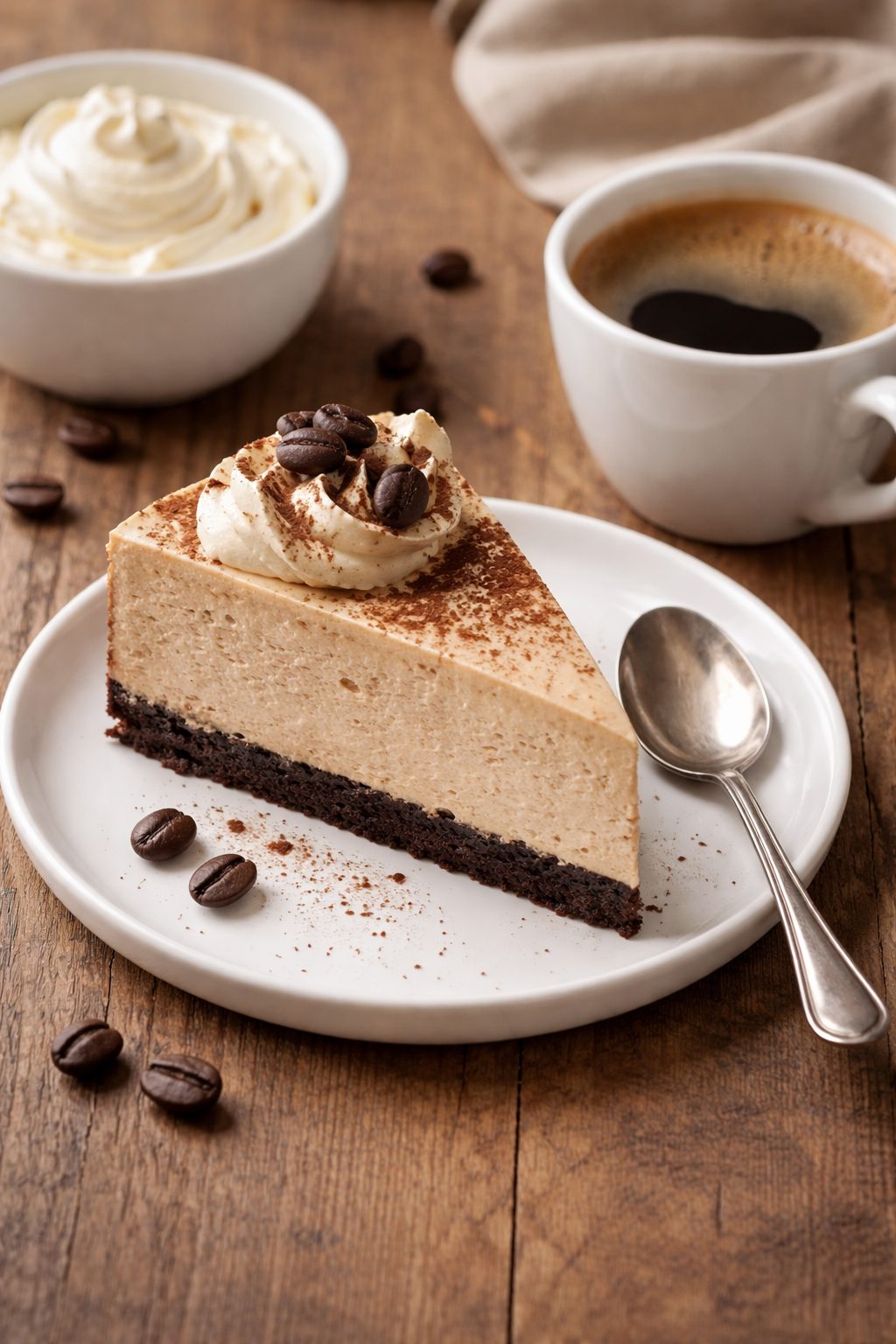 coffee cheesecake