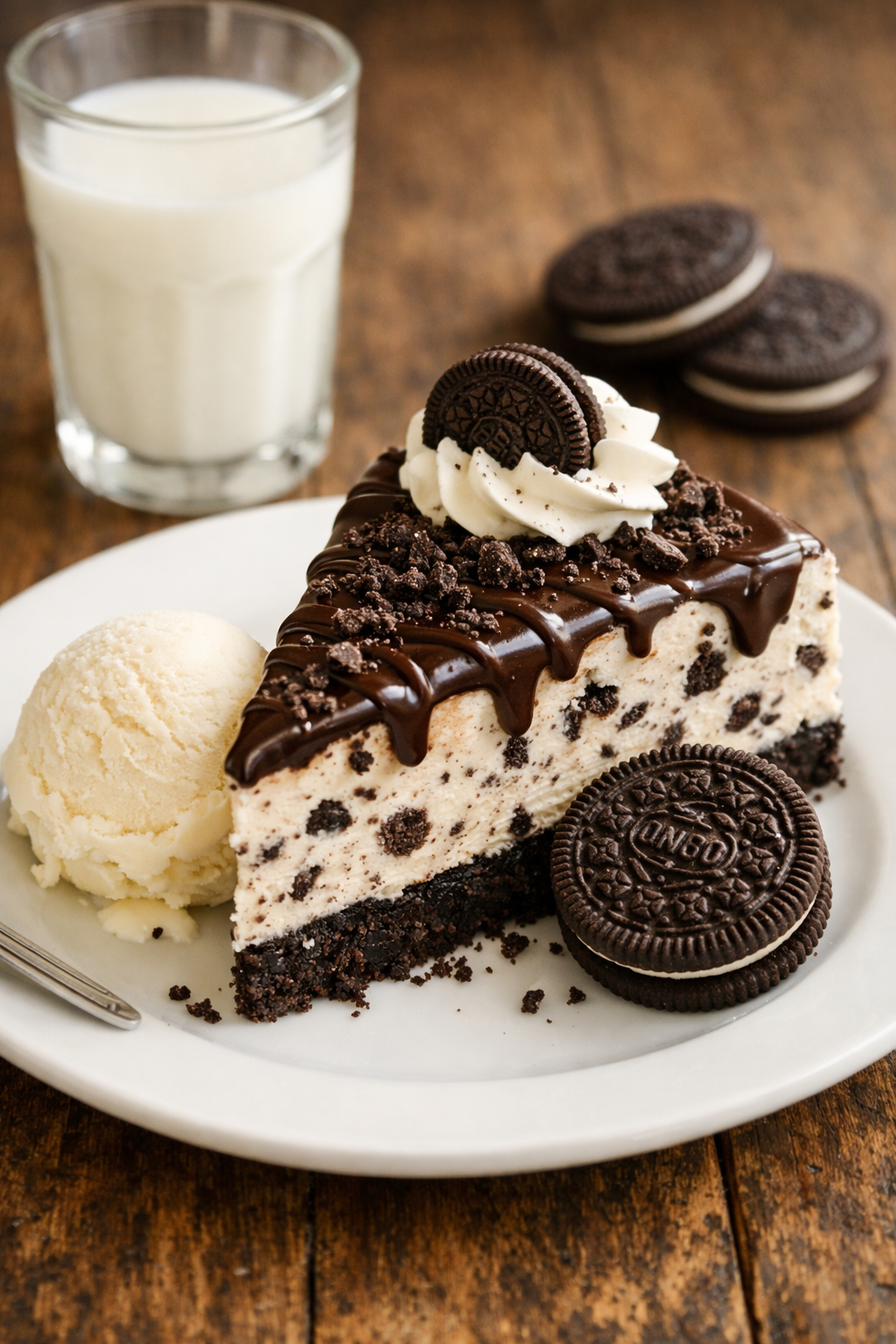 cookies n cream ice cream cake