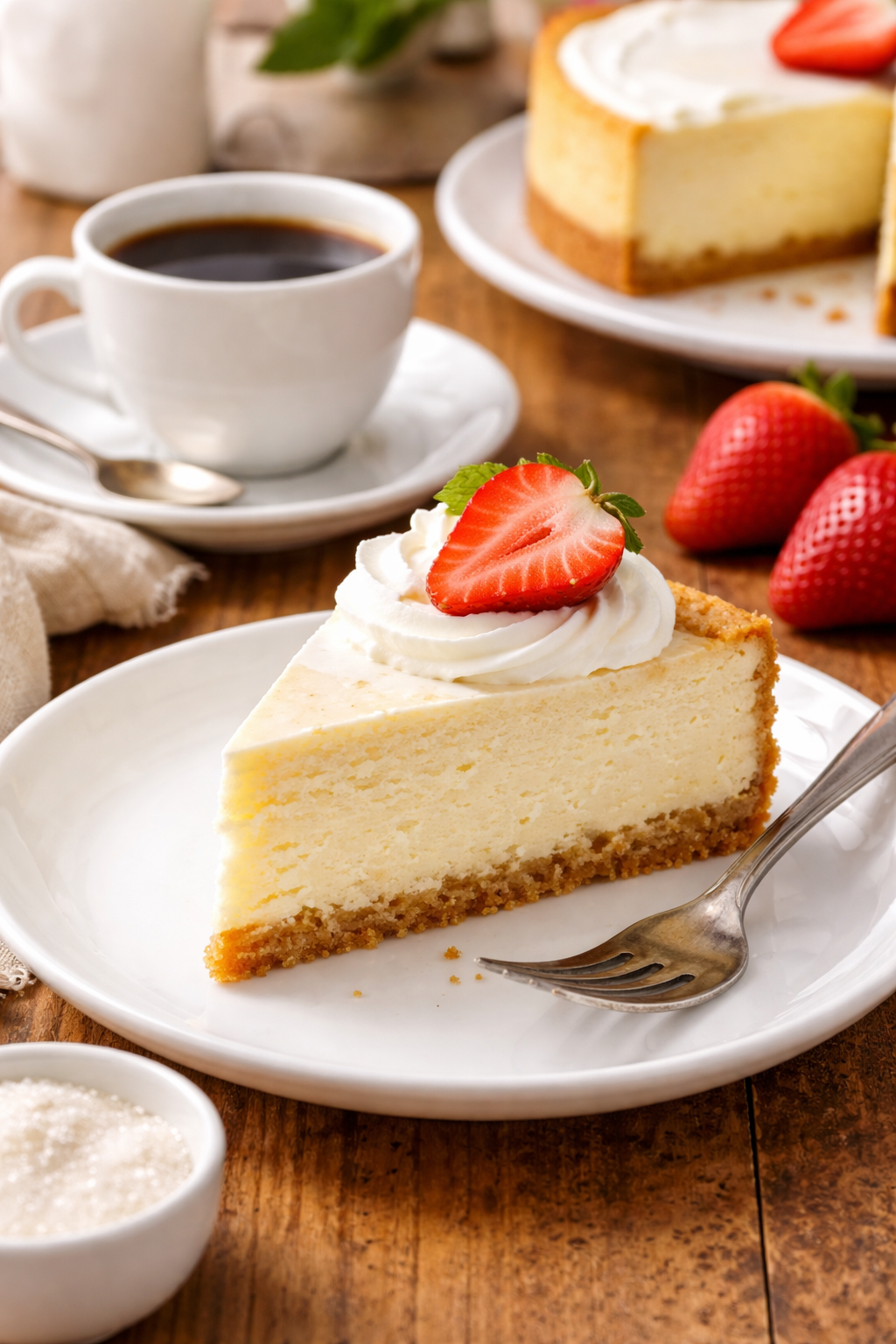 farmers cheese sour cream cheesecake