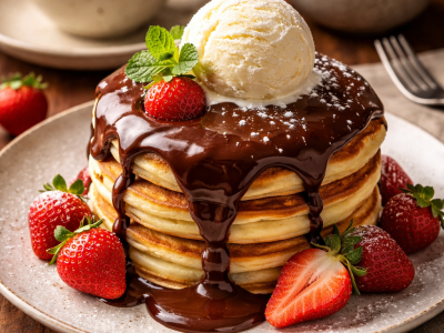 Delicious Hot Cakes Molten Chocolate: A Sweet Treat for Your Table