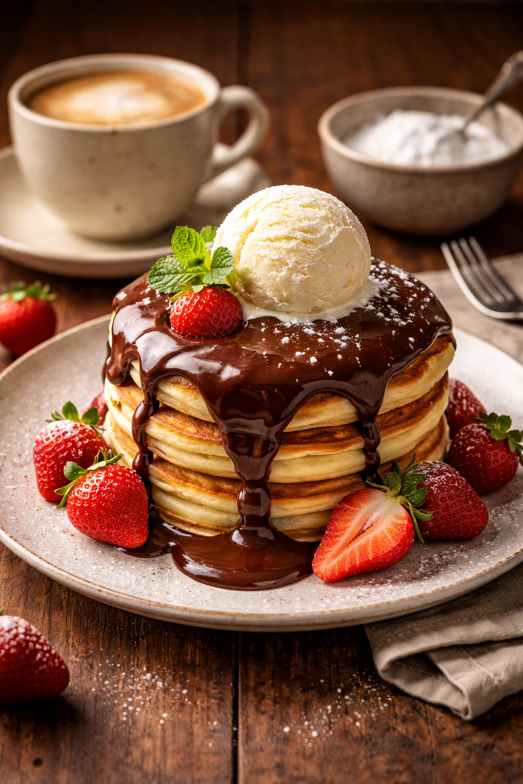 hot cakes molten chocolate