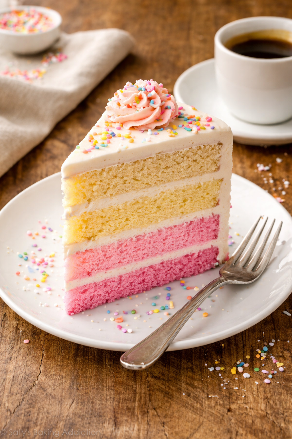 ombre cake