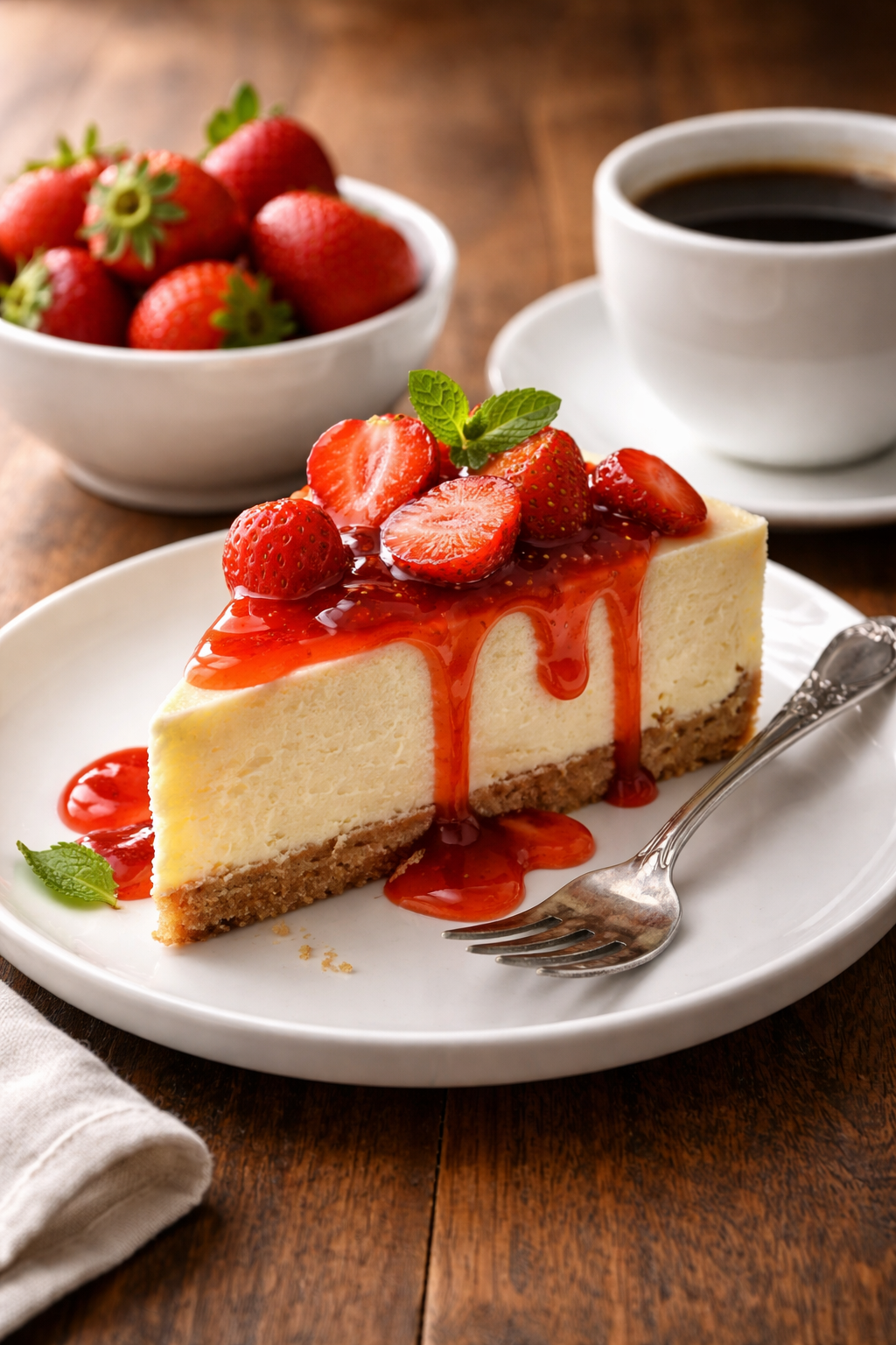 strawberry topping for cheesecake