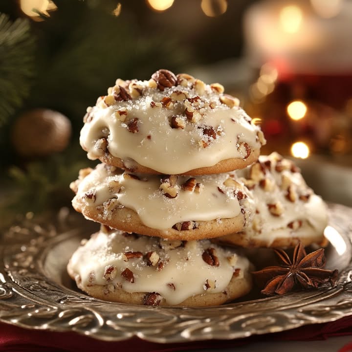 Buttery Pecan Cookies