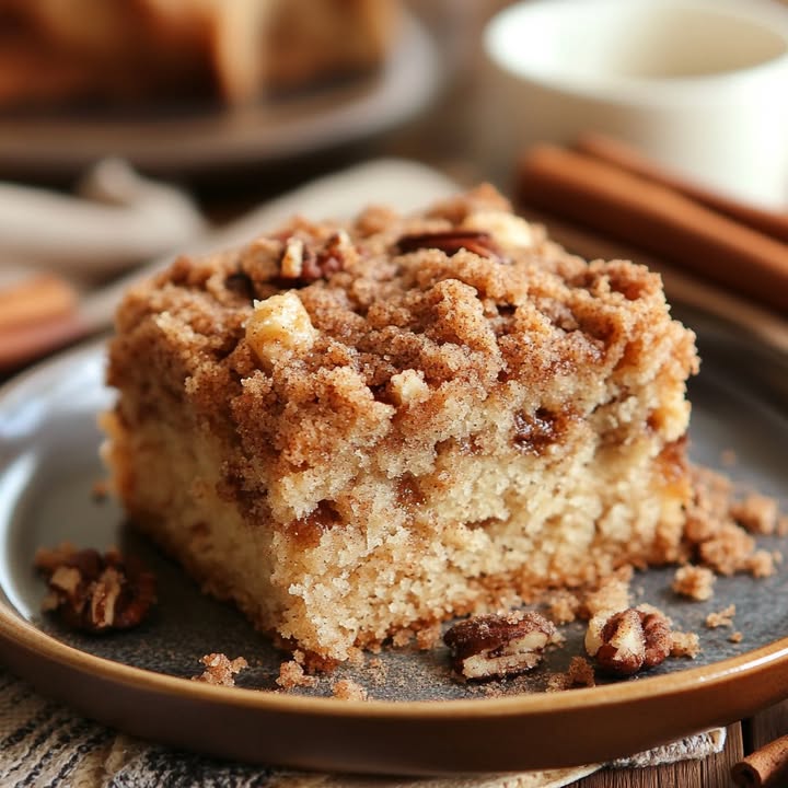 Cinnamon Streusel Cake