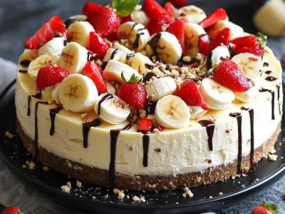 Decadent Banana Cheesecake: The Ultimate Creamy Delight