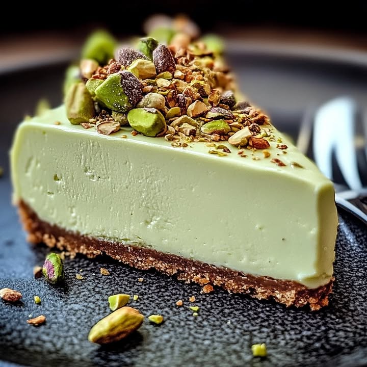 Dreamy Pistachio Cheesecake