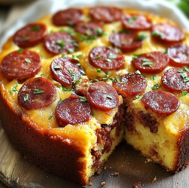 Easy Chorizo Cake
