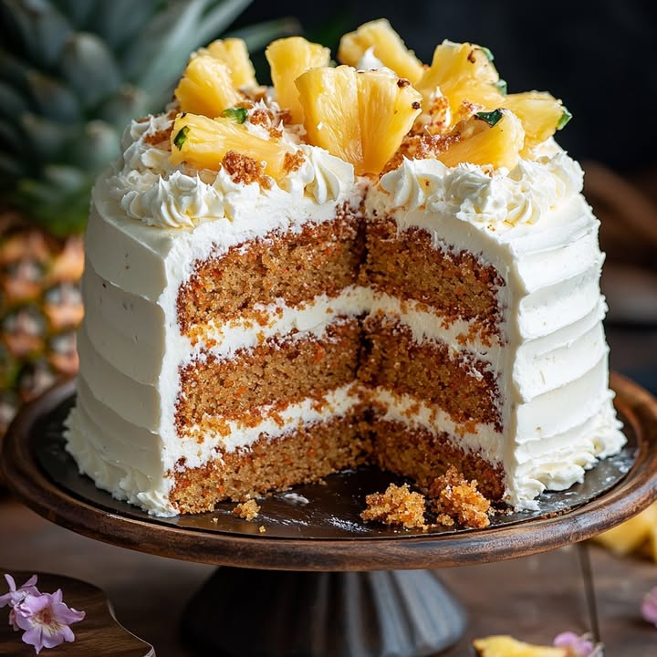 Hawaiian Carrot Cake