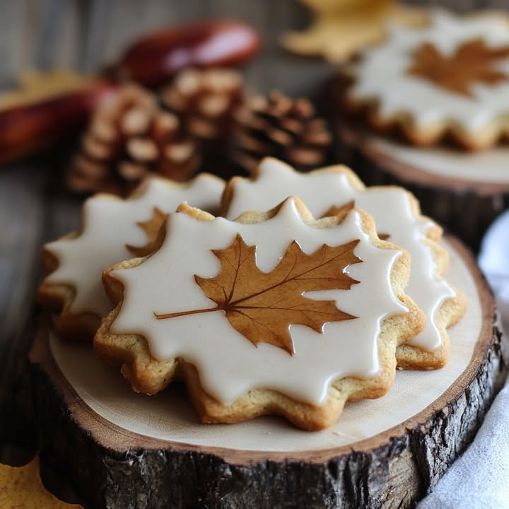 Maple Iced Cookies