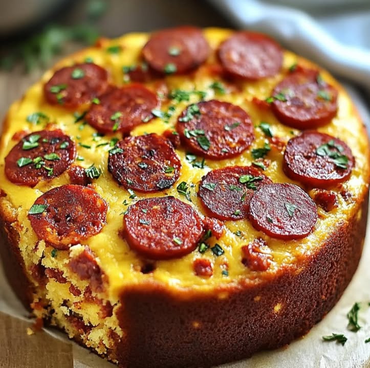Moist Chorizo Cake