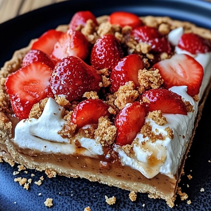 No-Bake Strawberry Tart