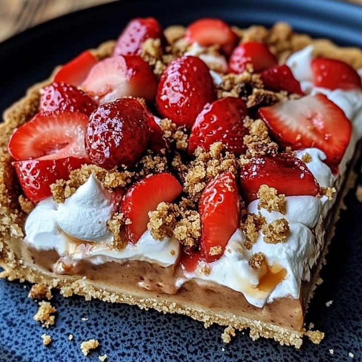 No-Bake Strawberry Tart