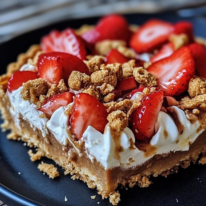 No-Bake Strawberry Tart