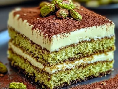 Pistachio No-Bake Tiramisu: A Decadent, Easy Dessert