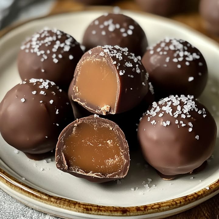Salted Caramel Truffles
