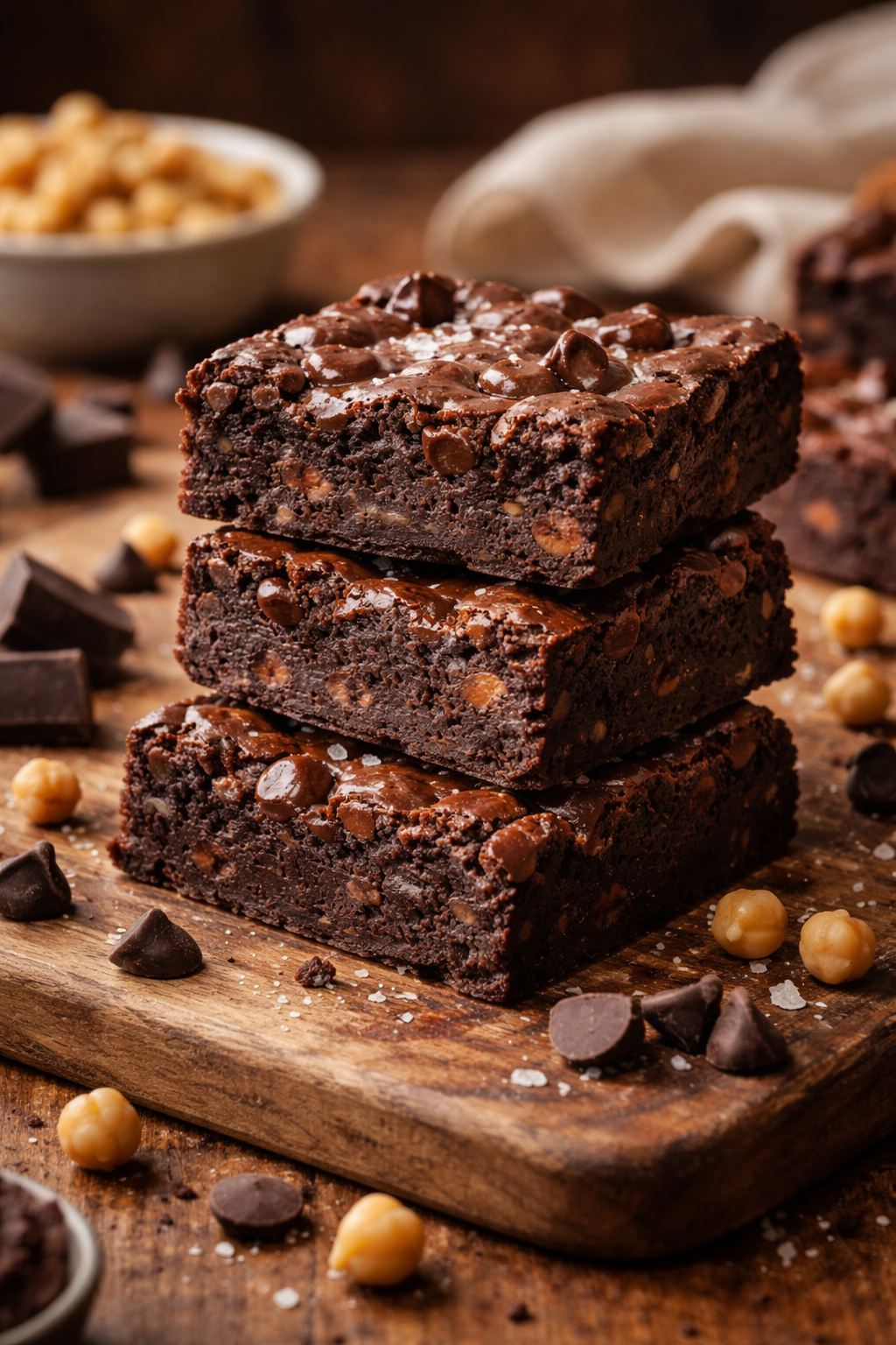 chickpea brownies