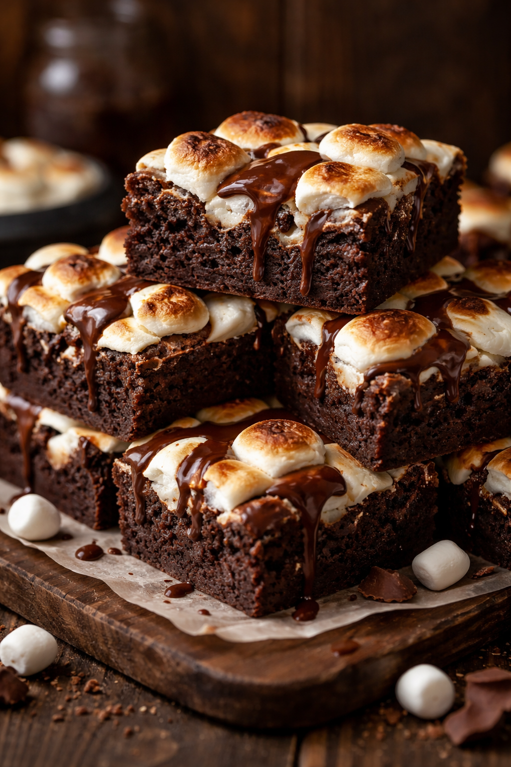 marshmallow brownies