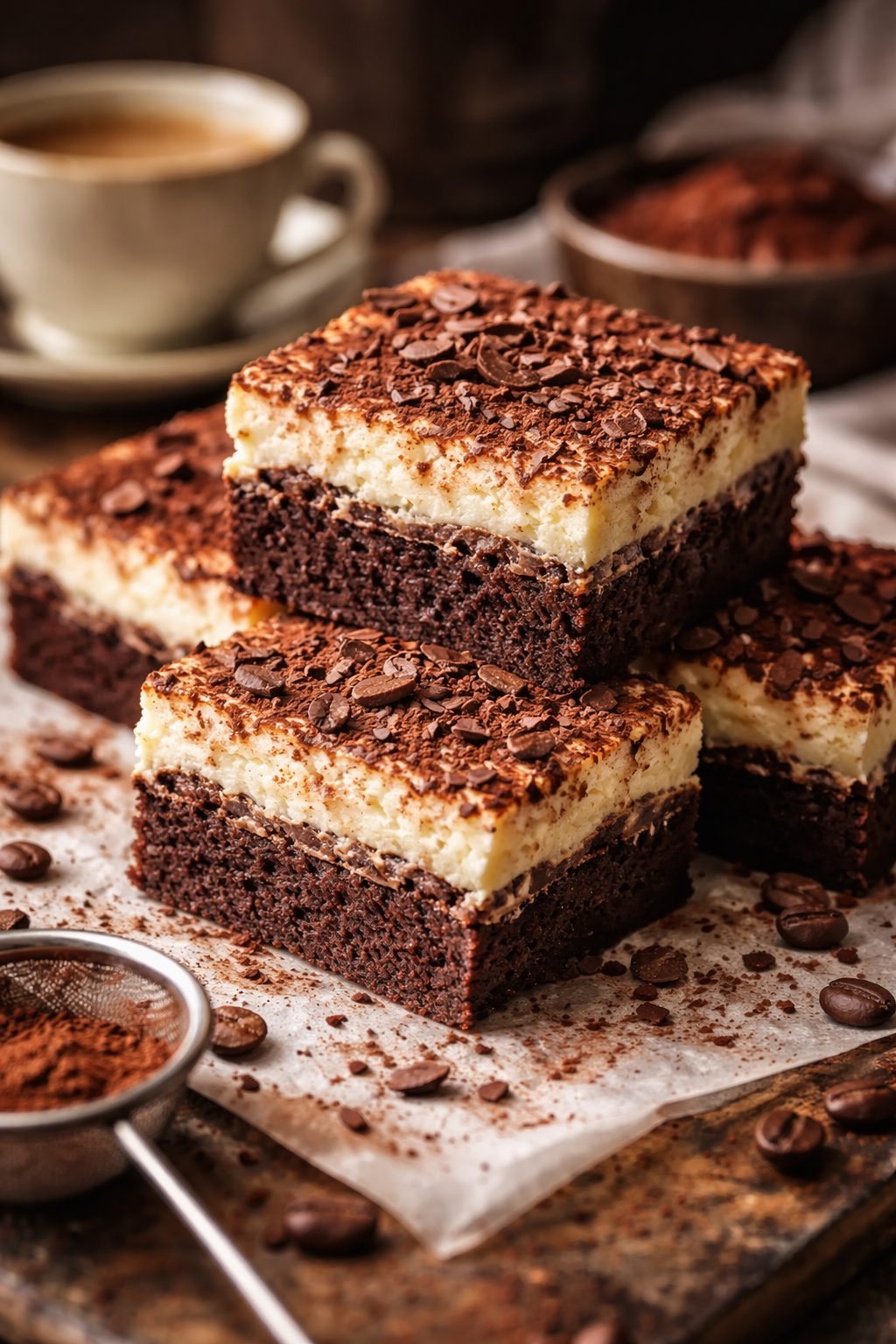 tiramisu brownies