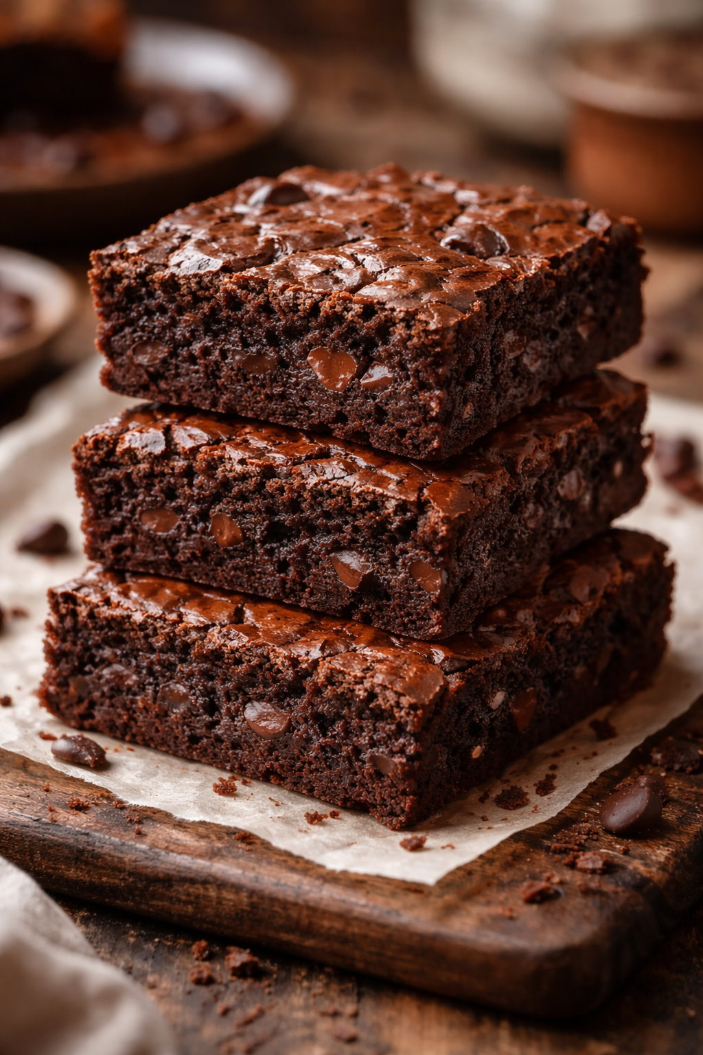 no egg brownies