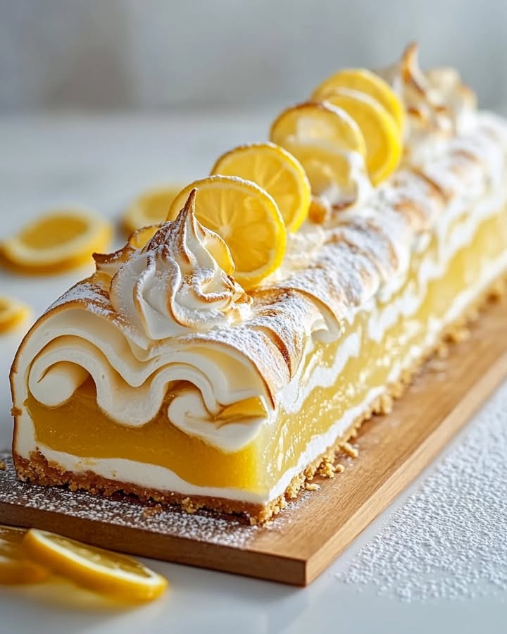 Citrus Meringue Yule