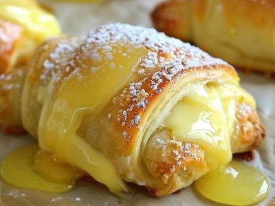 Lemon Cheesecake Crescent Rolls: A Tangy Twist on a Classic