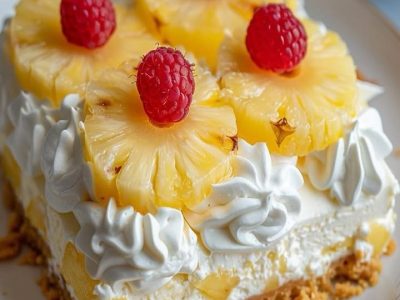 No-Bake Pineapple Heaven Cheesecake: Easy & Divine Dessert