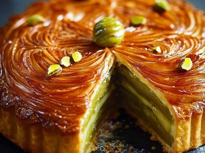 Pistachio King Cake: A Regal French Delight for Any Occasion