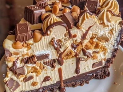 Reese’s Cheesecake Delight: Creamy, Chocolatey, and Irresistible