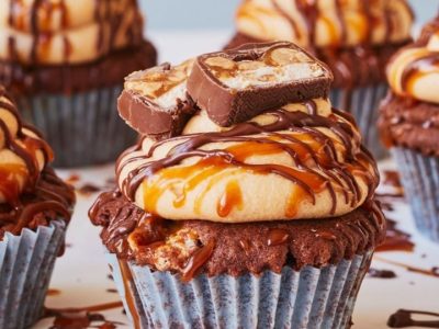 Decadent Snickers Peanut Butter Muffins: A Sweet Escape