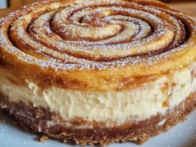 Irresistible Cinnamon Roll Cheesecake: A Crowd-Pleasing Dessert