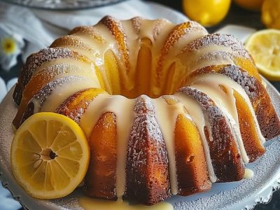 Extreme Lemon Bundt Cake: Burst of Citrus Joy in Every Bite