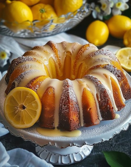 Extreme Lemon Bundt Cake: Burst of Citrus Joy in Every Bite