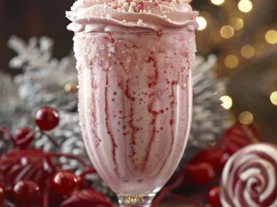 Festive Mint Milkshake: A Creamy Holiday Treat