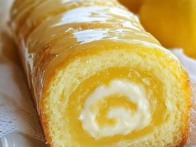 Lemon Glazed Roll Cake: Zesty, Easy, and Perfect for Any Occasion