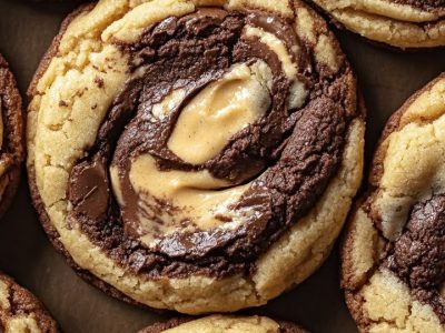Peanut Butter Brownie Swirl Cookies: Heavenly Dessert Recipe