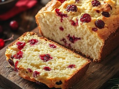 Cream Cheese Cranberry Bread: A Cozy Holiday Treat
