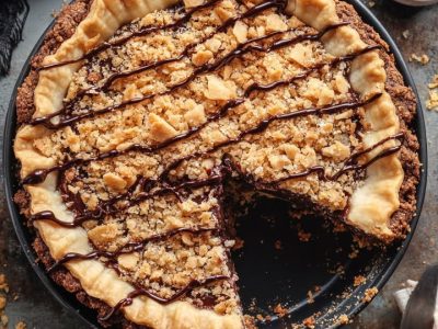 Samoas Cookie Pie: Irresistibly Gooey, Chocolaty Delight